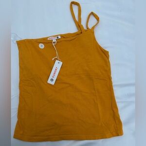 Sundry Women's Orange Top